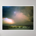 Approaching Storm, Gulf Isle National Seashore Poster