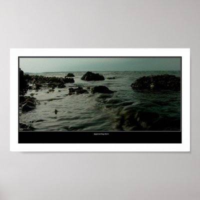 Approaching storm poster by Farkervillecom