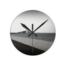Approaching the Skyway Clock