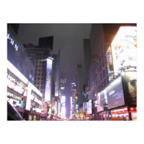 Approaching Times Square, New York NY posters