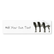 Appy Colts Bumper Sticker