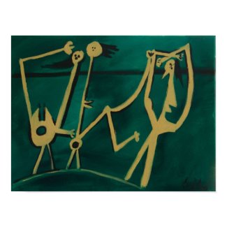 après Picasso, les acrobats print