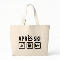 apres ski canvas bag