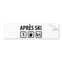 apres ski bumper stickers by Tomaniac apres ski bumper stickers