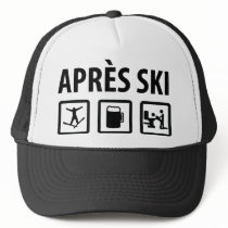 apres ski mesh hat