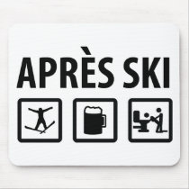 apres ski mouse pads