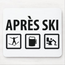 apres ski mousepads by Tomaniac apres ski mousepads