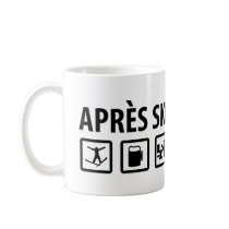 apres ski coffee mug