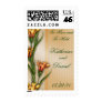 Apricot Floral Satin Wedding