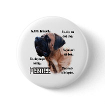 Apricot Mastiff FAQ Button by MastiffStuff Apricot Mastiff FAQ Button