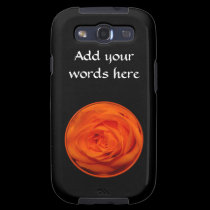 Apricot/Orange colored rose casemate cases
