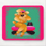 Apricot Poodle 50's Style Mousepad
