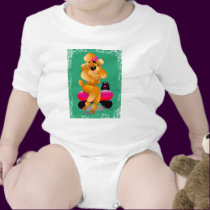 Apricot Poodle 50's Style t-shirts