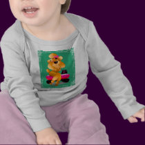 Apricot Poodle 50's Style t-shirts