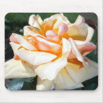 Apricot Rose Mouse Pad mousepads