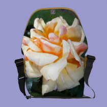 Apricot Rose Rickshaw Messenger Bag messenger bags
