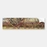 Apricot Trees in Blossom by Van Gogh Bumper Stickers
