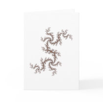 Apricot Twists Julia Greetings Card