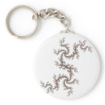 Apricot Twists Julia Keychain