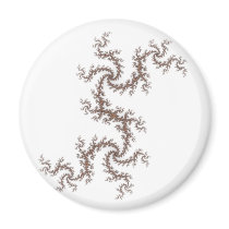 Apricot Twists Julia Magnet