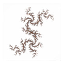 Apricot Twists Julia Poster posters