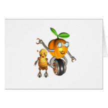 ApricotBot and PeanutBot Cards