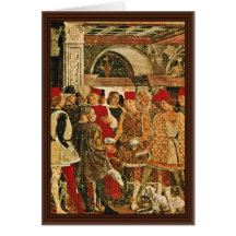 April [03]-Triumph Of Venus By Cossa Francesco Del Greeting Card