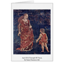April [04]-Triumph Of Venus By Cossa Francesco Del Cards