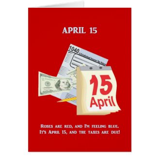 april-15-roses-are-red-and-im-feeling-blue greeting cards