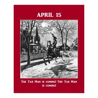 april-15-the-tax-man-is-coming poster