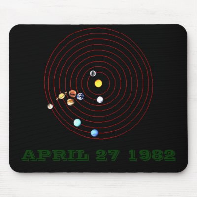 APRIL 27 1982 MOUSE PAD by Redhawke