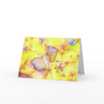 April Butterflies Birthday Card card