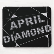 April Diamond Mouse Pad