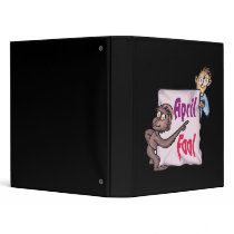April Fool Vinyl Binders