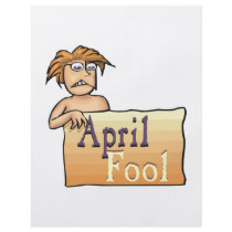 April Fool Flyer Design