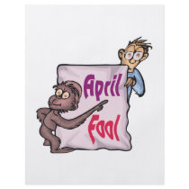 April Fool Flyer Design