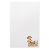 April Fool Stationery Paper