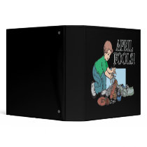April Fools Vinyl Binder