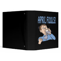 April Fools Vinyl Binders