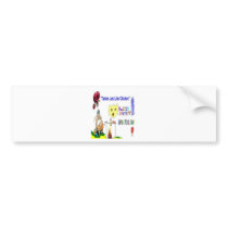 April Fools Day ADD YOUR TEXT Bumper Stickers