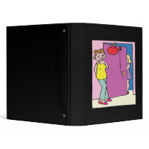 April Fools Day 3 Ring Binder