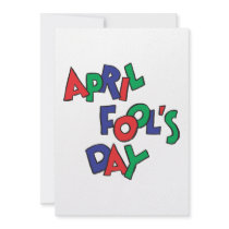 April Fools Day Custom Invitation
