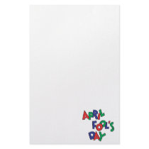 April Fools Day Custom Stationery