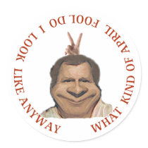 April fools day stickers