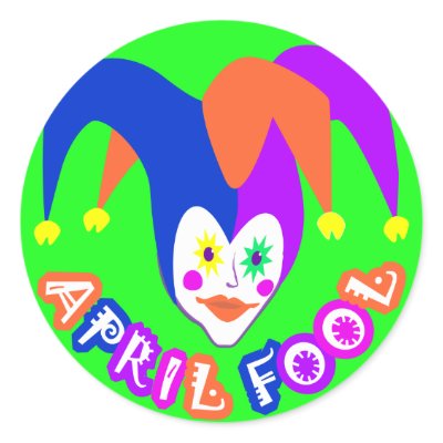 April Fools Day Stickers by imagefactory