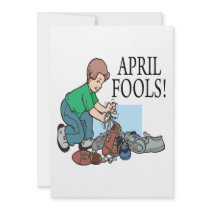 April Fools Custom Invitation