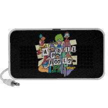 April Fools Laptop Speakers