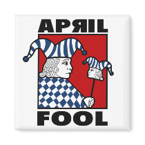 April Fools Refrigerator Magnet