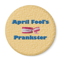 April Fool's Prankster magnets