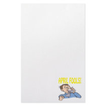 April Fools Stationery Paper